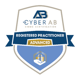 Official Cyber AB CMMC Registered Practitioner Advanced badge